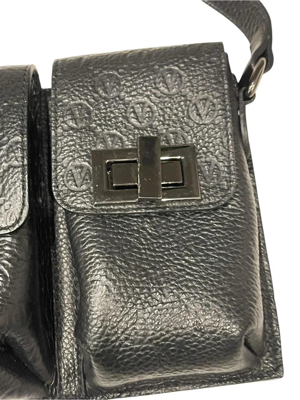valentino by mario valentino paul monogram crossbody bag